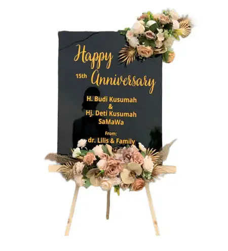 Papan Bunga Akrilik Lumbung Kauh